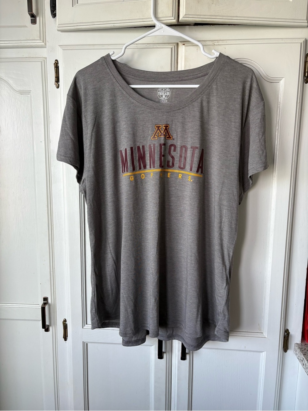 Rivalry Threads Gray Minnesota Gophers Short Sleeve Tee